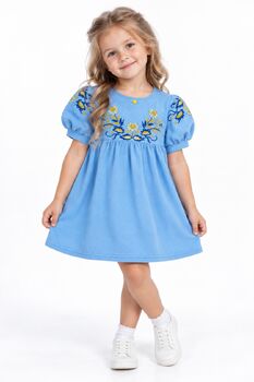 Сукня з коротким рукавом  Кіра двунитка